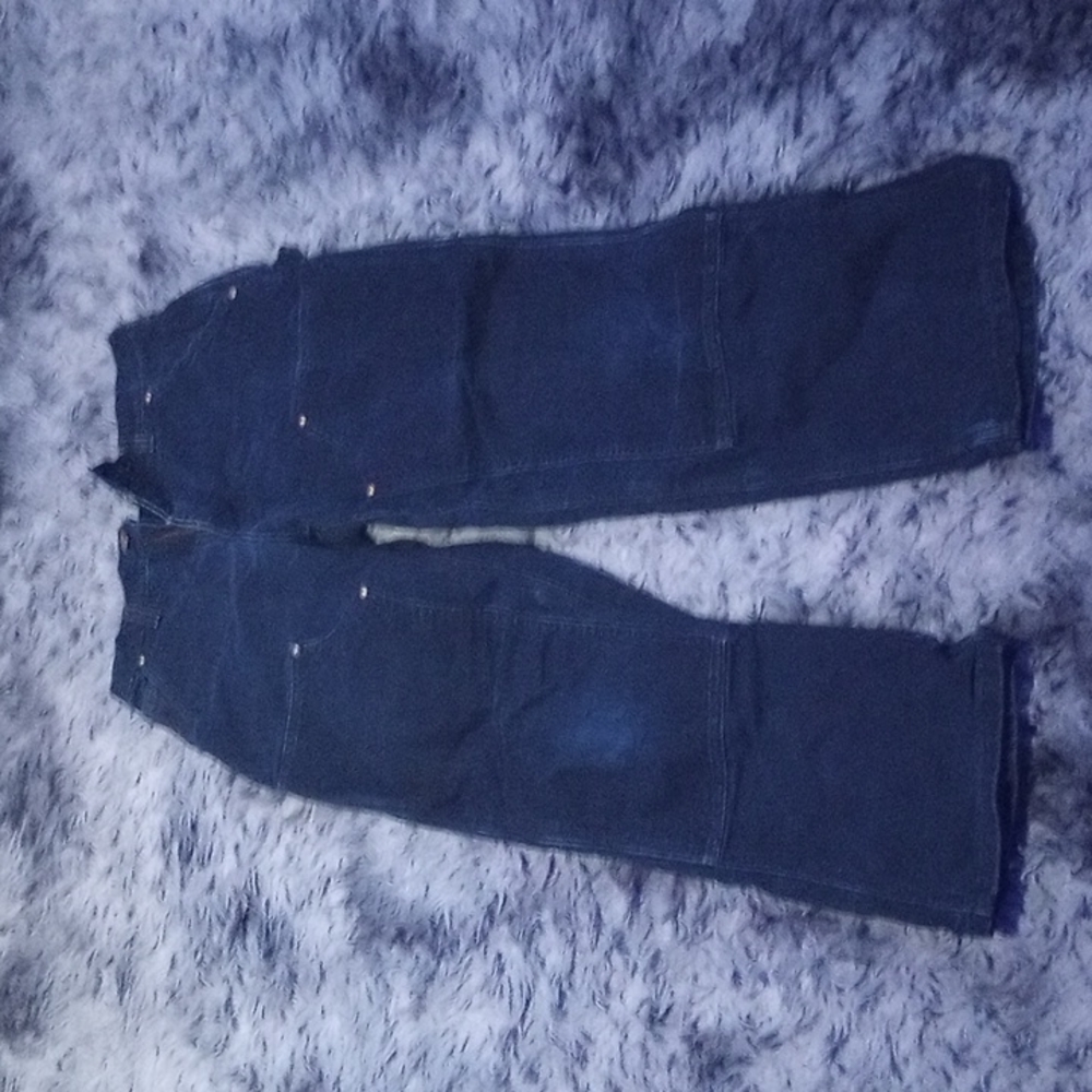Carhartt dark blue jeans